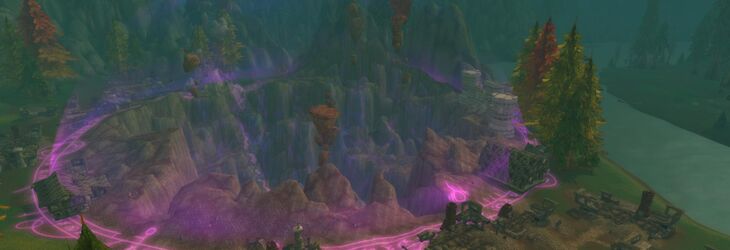 The crater left behind in Alterac Mountains Thumbnail