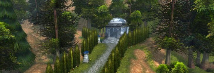 Uther's Tomb as it appears now Thumbnail